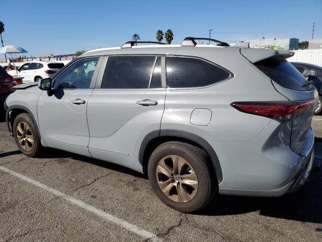 5TDAARAH0PS520264 - 2023 TOYOTA HIGHLANDER HYBRID BRONZE EDITION GRAY photo 2