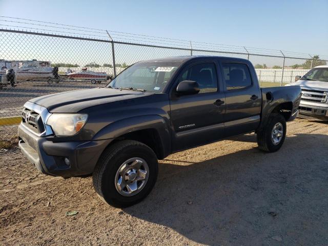 5TFJU4GN9DX035845 - 2013 TOYOTA TACOMA DOUBLE CAB PRERUNNER GRAY photo 1