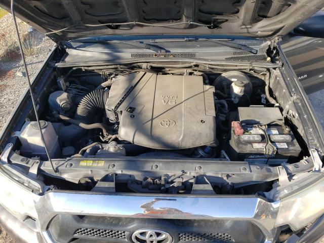 5TFJU4GN9DX035845 - 2013 TOYOTA TACOMA DOUBLE CAB PRERUNNER GRAY photo 11