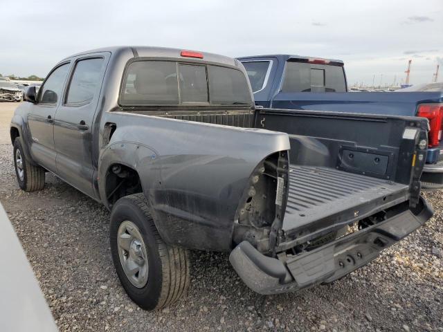 5TFJU4GN9DX035845 - 2013 TOYOTA TACOMA DOUBLE CAB PRERUNNER GRAY photo 2