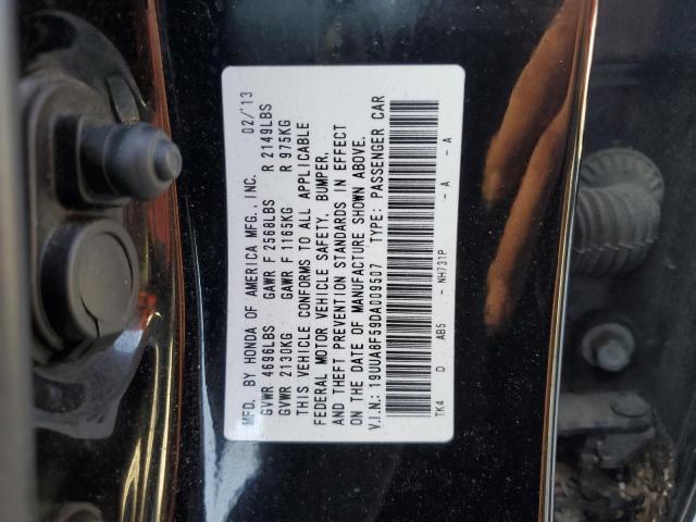 19UUA8F59DA009507 - 2013 ACURA TL TECH BLACK photo 12