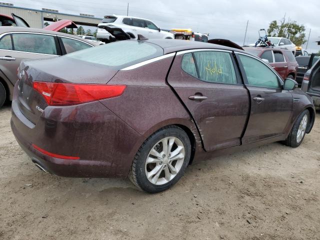 5XXGN4A7XCG088738 - 2012 KIA OPTIMA EX MAROON photo 3