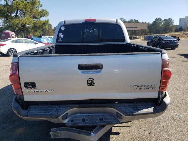 3TMJU62NX9M085069 - 2009 TOYOTA TACOMA DOUBLE CAB PRERUNNER SILVER photo 6