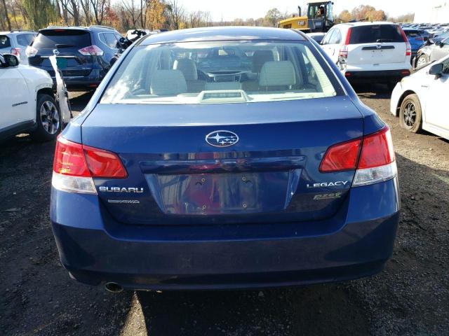 4S3BMBK61A3215347 - 2010 SUBARU LEGACY 2.5I LIMITED BLUE photo 6