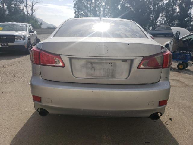 JTHCF5C28B5047447 - 2011 LEXUS IS 250 SILVER photo 6