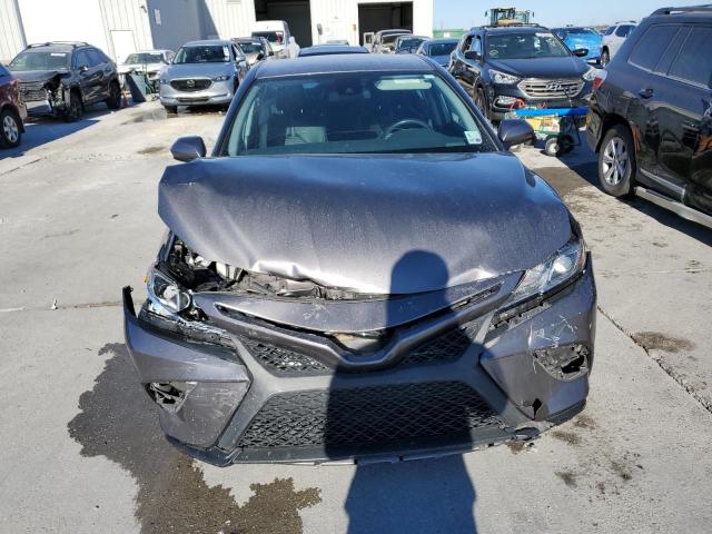 4T1B11HK4KU747111 - 2019 TOYOTA CAMRY L GRAY photo 5