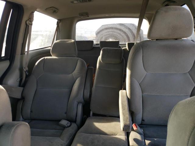 5FNRL38448B057208 - 2008 HONDA ODYSSEY EX GRAY photo 10