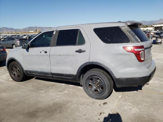 1FM5K8AR8FGC67264 - 2015 FORD EXPLORER POLICE INTERCEPTOR GRAY photo 2