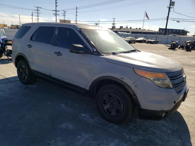 1FM5K8AR8FGC67264 - 2015 FORD EXPLORER POLICE INTERCEPTOR GRAY photo 4