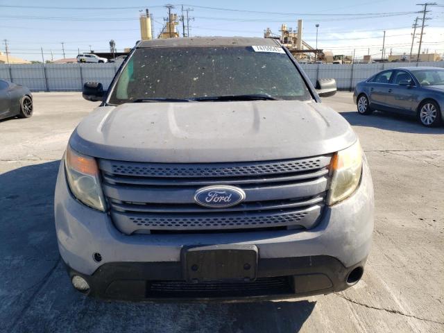 1FM5K8AR8FGC67264 - 2015 FORD EXPLORER POLICE INTERCEPTOR GRAY photo 5