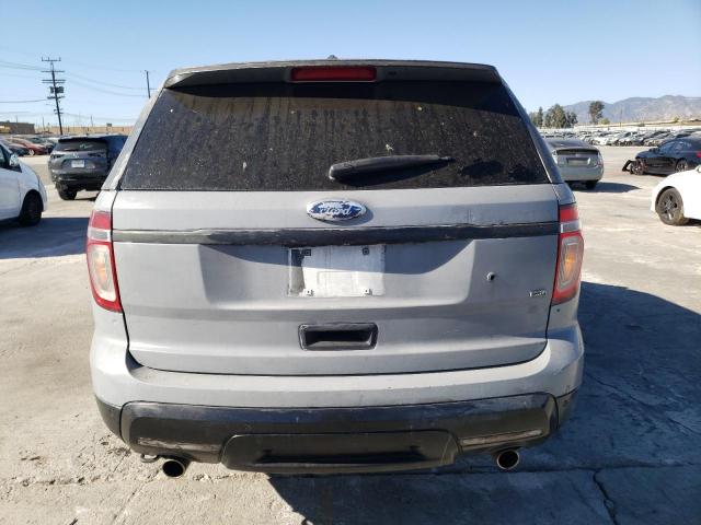 1FM5K8AR8FGC67264 - 2015 FORD EXPLORER POLICE INTERCEPTOR GRAY photo 6