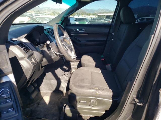 1FM5K8AR8FGC67264 - 2015 FORD EXPLORER POLICE INTERCEPTOR GRAY photo 7