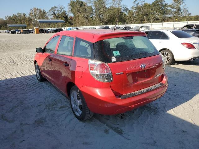 2T1KR32E88C700195 - 2008 TOYOTA COROLLA MA XR RED photo 2