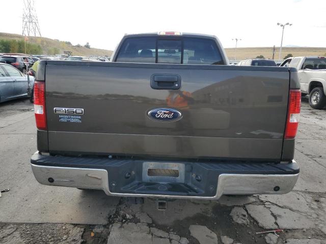 1FTPW14V88KE03202 - 2008 FORD F150 SUPERCREW BROWN photo 6