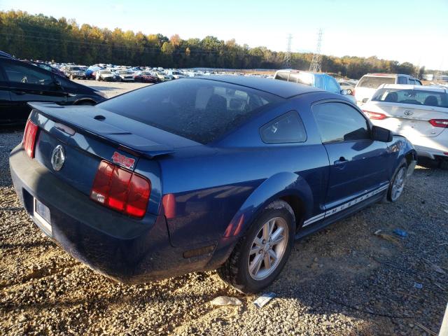 1ZVFT80N575343800 - 2007 FORD MUSTANG BLUE photo 3