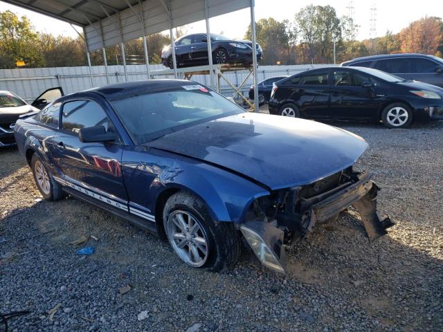 1ZVFT80N575343800 - 2007 FORD MUSTANG BLUE photo 4