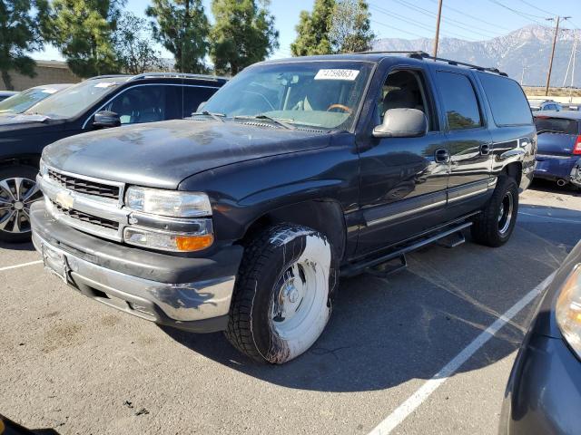 1GNEC16T74J242960 - 2004 CHEVROLET SUBURBAN C1500 BLACK photo 1