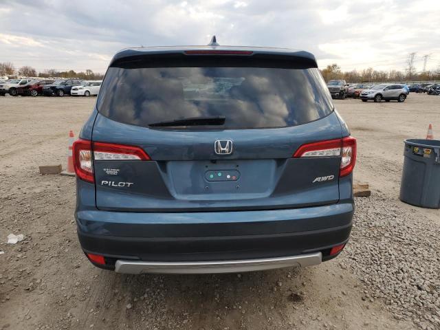 5FNYF6H54MB082469 - 2021 HONDA PILOT EXL TEAL photo 6