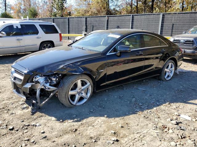 WDDLJ9BB8CA030235 - 2012 MERCEDES-BENZ CLS 550 4MATIC BLACK photo 1