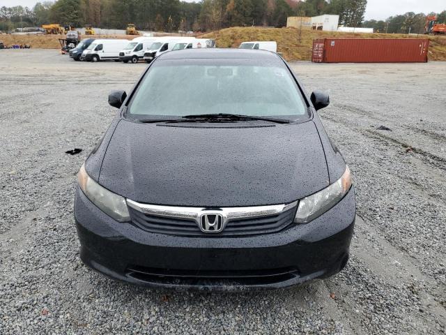 19XFB2F52CE095904 - 2012 HONDA CIVIC LX BLACK photo 5