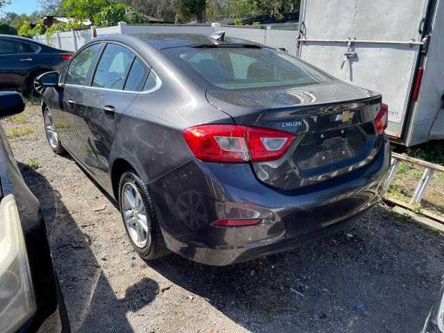 1G1BE5SM1H7162299 - 2017 CHEVROLET CRUZE LT BLACK photo 3