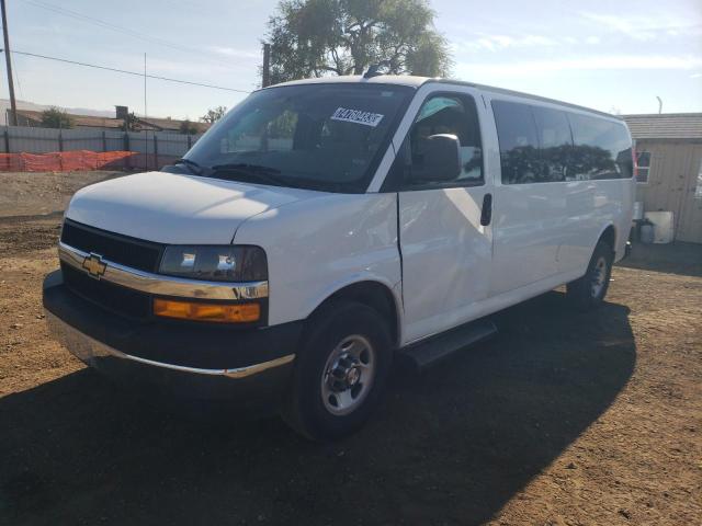 1GAZGPF75N1212757 - 2022 CHEVROLET EXPRESS G3 LT WHITE photo 1