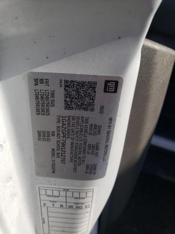 1GAZGPF75N1212757 - 2022 CHEVROLET EXPRESS G3 LT WHITE photo 14