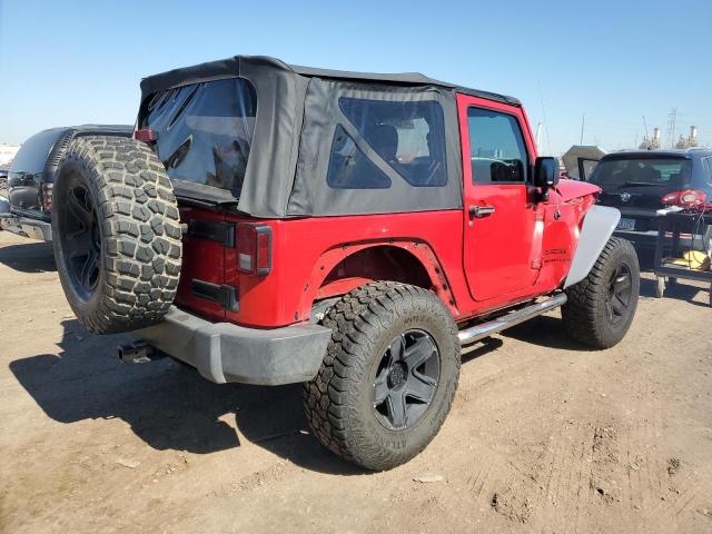 1C4AJWAG9DL704833 - 2013 JEEP WRANGLER SPORT RED photo 3