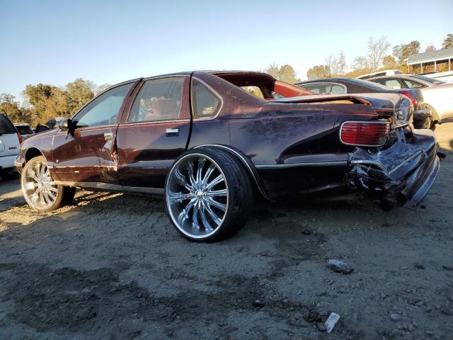 1G1BL52W0TR122090 - 1996 CHEVROLET CAPRICE CLASSIC BURGUNDY photo 2