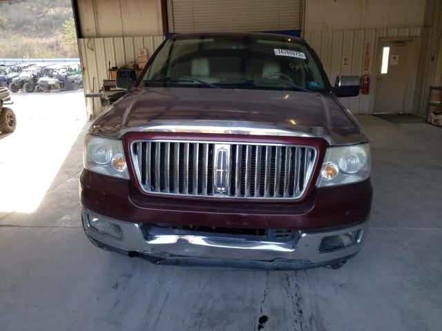 5LTPW18506FJ03750 - 2006 LINCOLN MARK LT BURGUNDY photo 5