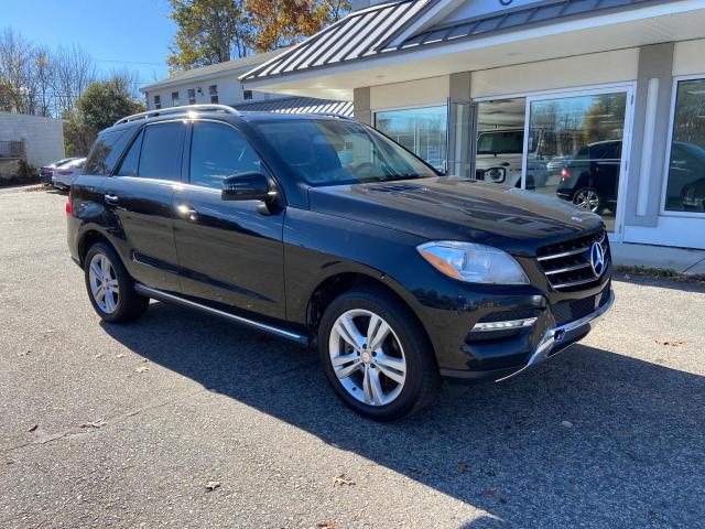 4JGDA5HB4FA565464 - 2015 MERCEDES-BENZ ML 350 4MATIC BLACK photo 1