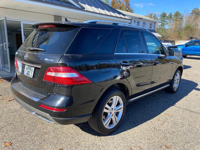 4JGDA5HB4FA565464 - 2015 MERCEDES-BENZ ML 350 4MATIC BLACK photo 4