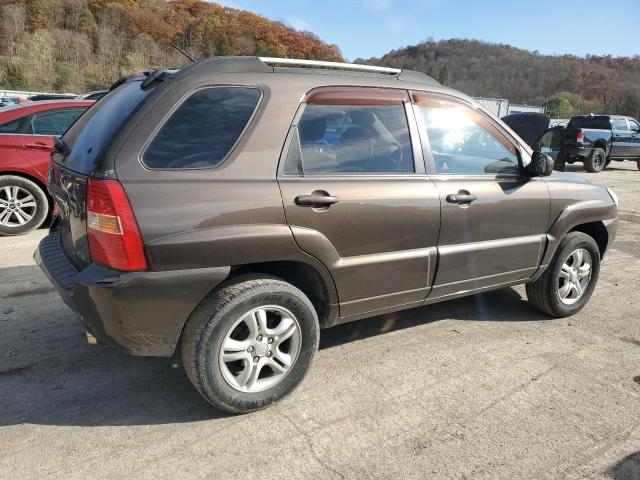 KNDJF723387454409 - 2008 KIA SPORTAGE EX BROWN photo 3