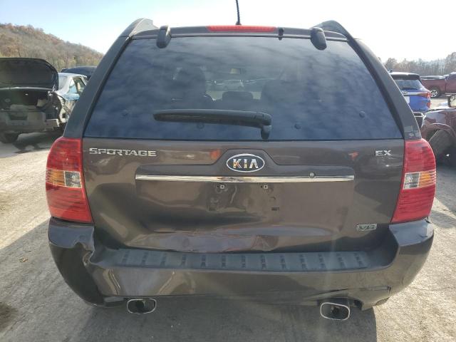 KNDJF723387454409 - 2008 KIA SPORTAGE EX BROWN photo 6