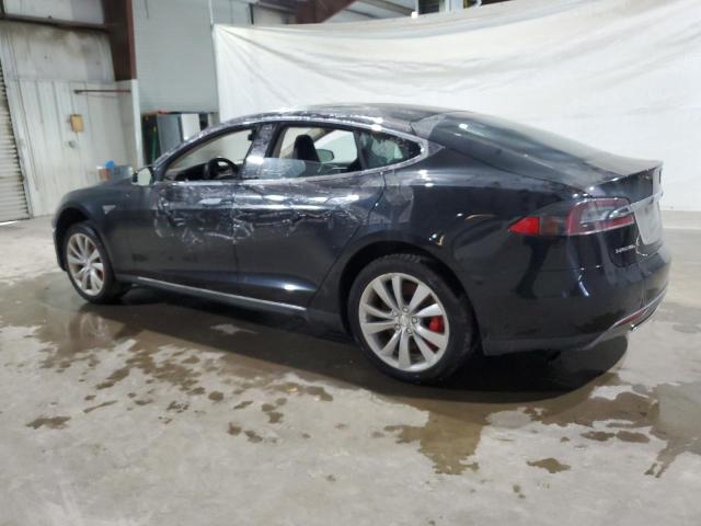 5YJSA1H16EFP35115 - 2014 TESLA MODEL S Grafit foto 2