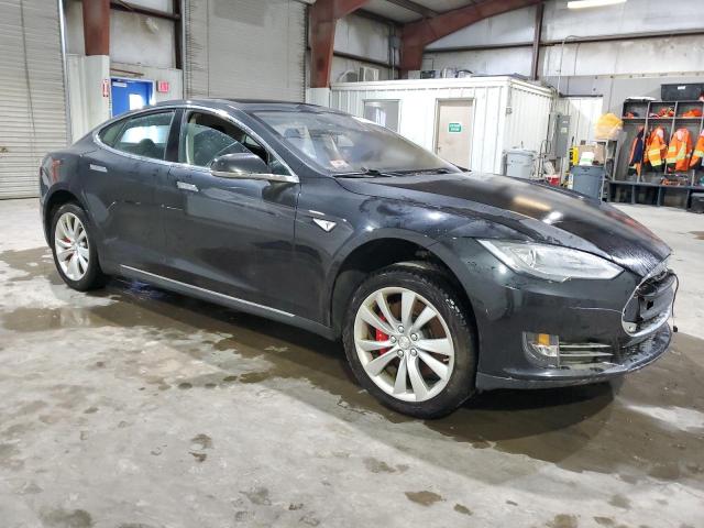 5YJSA1H16EFP35115 - 2014 TESLA MODEL S Grafit foto 4