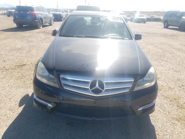 WDDGF4HB1CR206766 - 2012 MERCEDES-BENZ C 250 BLACK photo 5