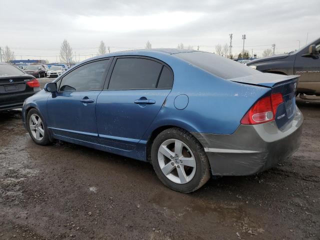 2HGFA16518H019200 - 2008 HONDA CIVIC LX BLUE photo 2