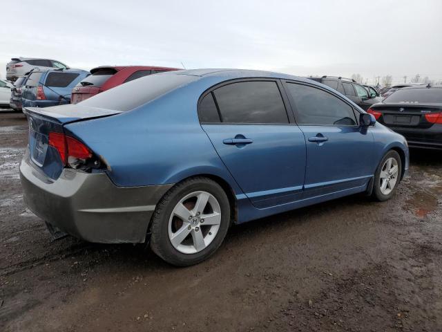 2HGFA16518H019200 - 2008 HONDA CIVIC LX BLUE photo 3