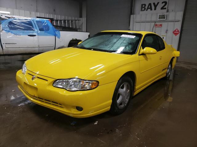 2G1WX15K529308868 - 2002 CHEVROLET MONTE CARL SS YELLOW photo 1