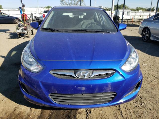 KMHCT5AE6EU168412 - 2014 HYUNDAI ACCENT GLS BLUE photo 5