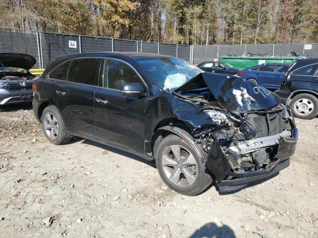 5FRYD4H23EB009206 - 2014 ACURA MDX BLACK photo 4