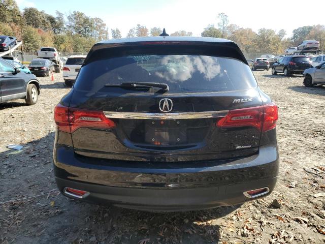 5FRYD4H23EB009206 - 2014 ACURA MDX BLACK photo 6