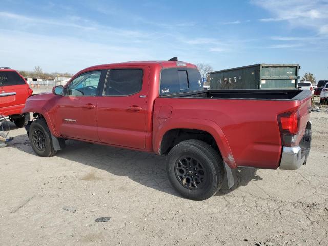 3TMCZ5AN8KM219914 - 2019 TOYOTA TACOMA DOUBLE CAB RED photo 2