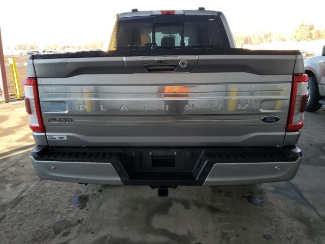 1FTFW1ED0NFB02560 - 2022 FORD F150 SUPERCREW SILVER photo 6