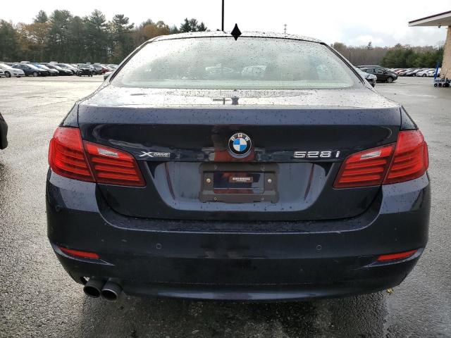 WBA5A7C5XFD626124 - 2015 BMW 528 XI BLUE photo 6