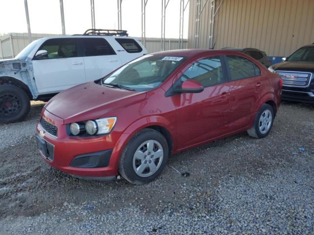 1G1JA5SH2D4216876 - 2013 CHEVROLET SONIC LS 红色 照片 1
