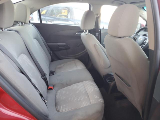 1G1JA5SH2D4216876 - 2013 CHEVROLET SONIC LS 红色 照片 10