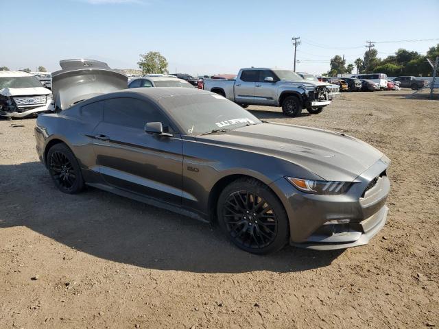 1FA6P8CF8H5287175 - 2017 FORD MUSTANG GT GRAY photo 4