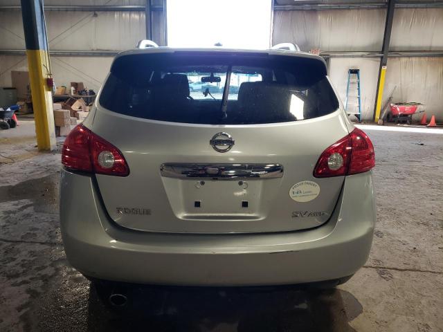 JN8AS5MV8BW688027 - 2011 NISSAN ROGUE S SILVER photo 6